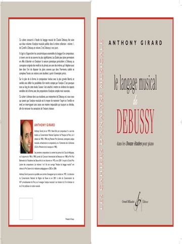 Le Langage musical de Debussy dans les 12 études pour piano Visuel